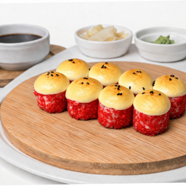 РОЛЛ ЗАПЕЧЁННЫЙ С КУРИЦЕЙ